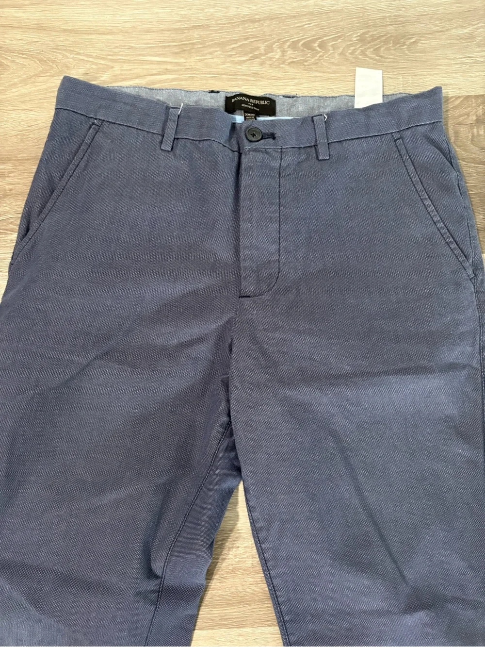 Banana Republic Men's Navy Casual Chino Pants